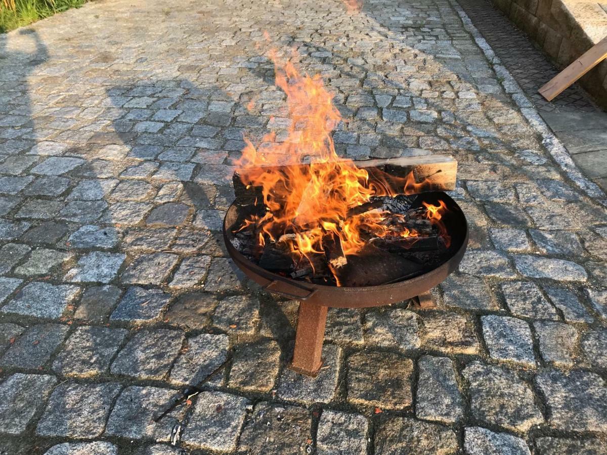 Ferienwohnung Wachstube Mit 3 Schlafraeumen Im Rittergut Leppersdorf Wachau Buitenkant foto