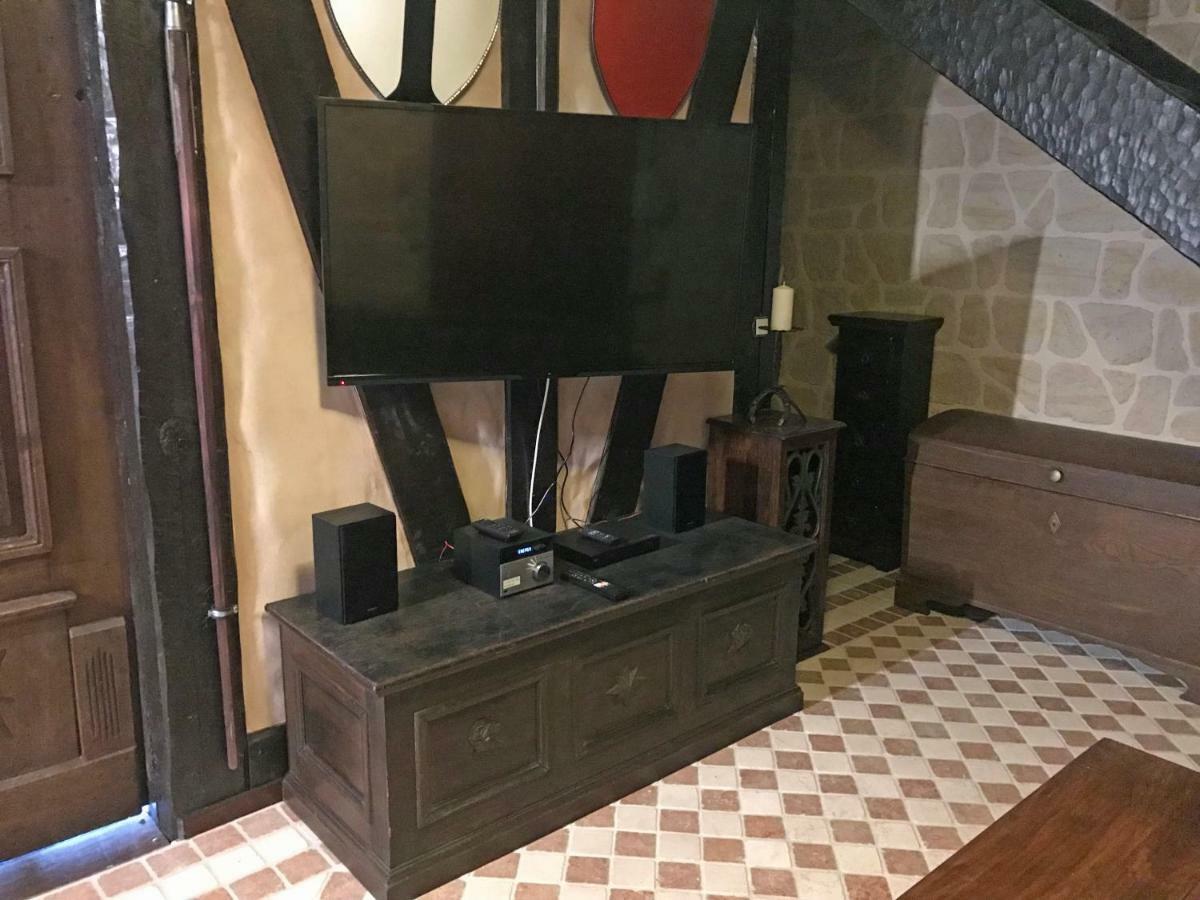 Ferienwohnung Wachstube Mit 3 Schlafraeumen Im Rittergut Leppersdorf Wachau Buitenkant foto